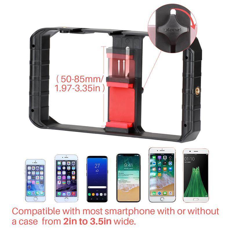 Vlogger Smartphone Tripod Mount Stand Stabilizer - MaviGadget