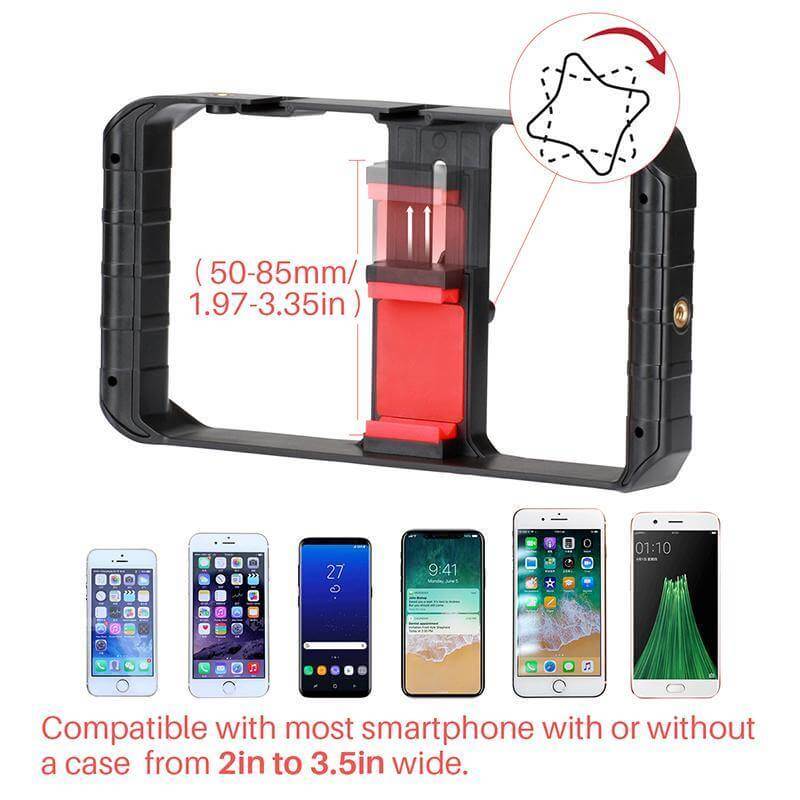Vlogger Smartphone Tripod Mount Stand Stabilizer - MaviGadget