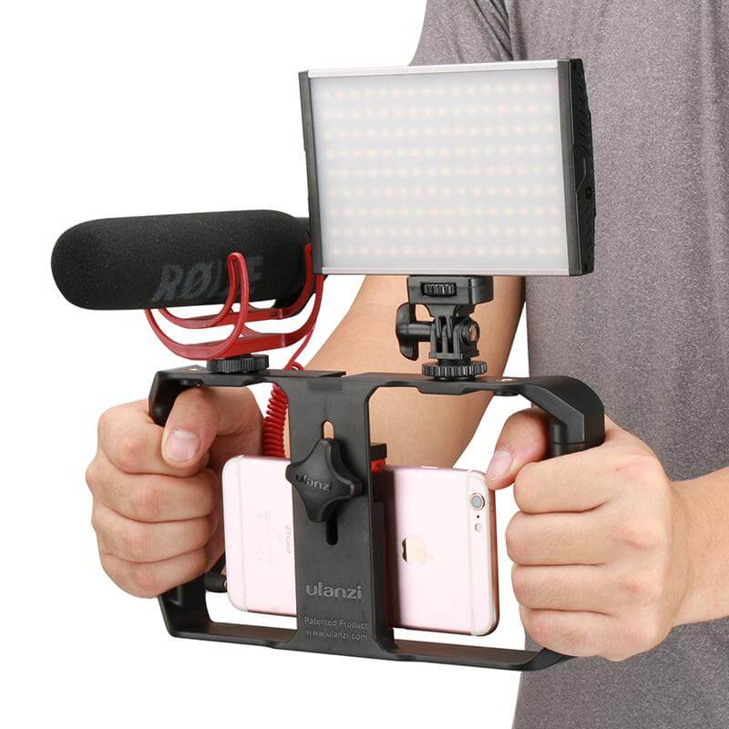Vlogger Smartphone Tripod Mount Stand Stabilizer - MaviGadget