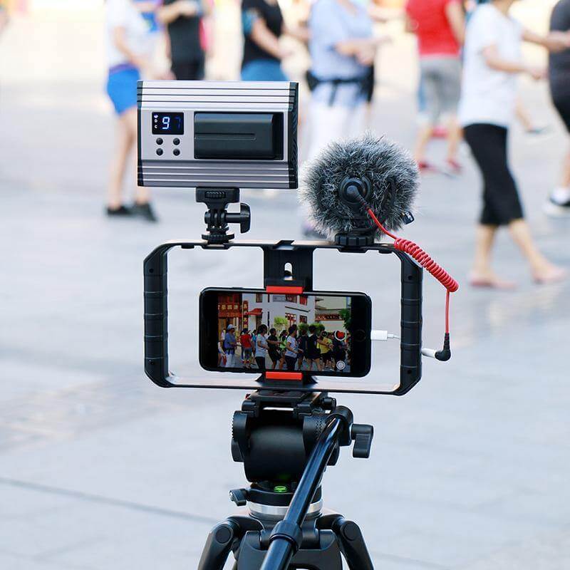 Vlogger Smartphone Tripod Mount Stand Stabilizer - MaviGadget