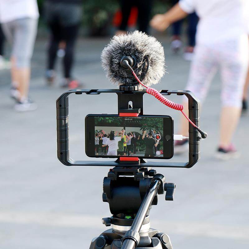 Vlogger Smartphone Tripod Mount Stand Stabilizer - MaviGadget