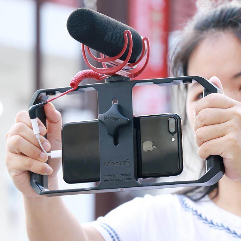 Vlogger Smartphone Tripod Mount Stand Stabilizer - MaviGadget