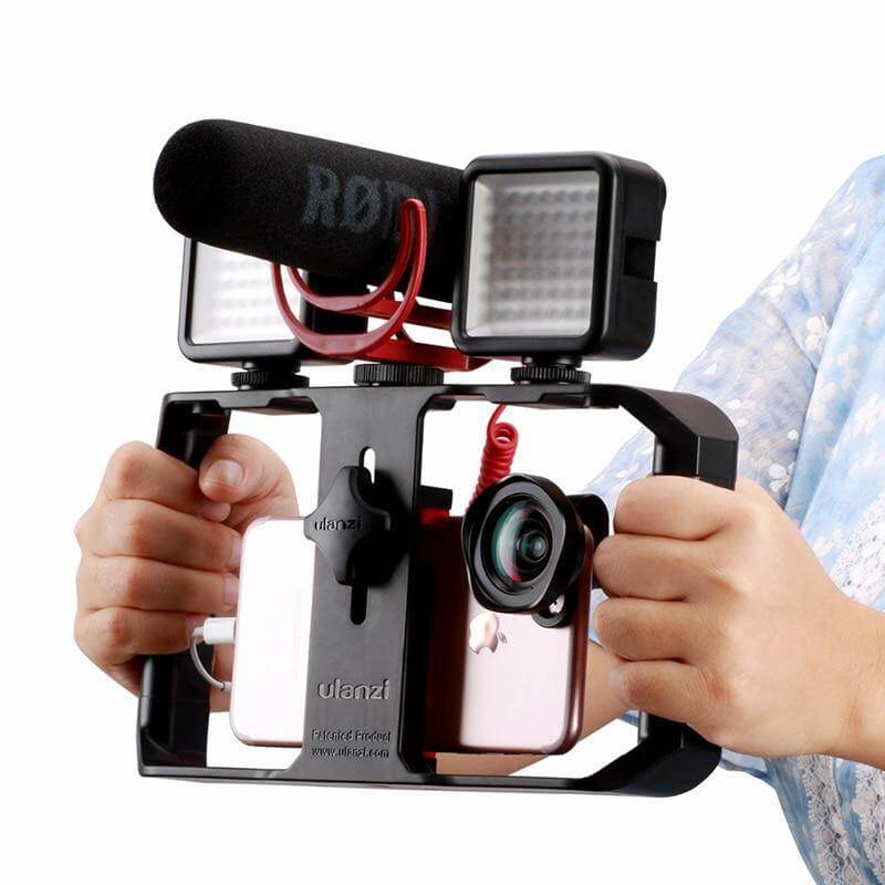Vlogger Smartphone Tripod Mount Stand Stabilizer - MaviGadget