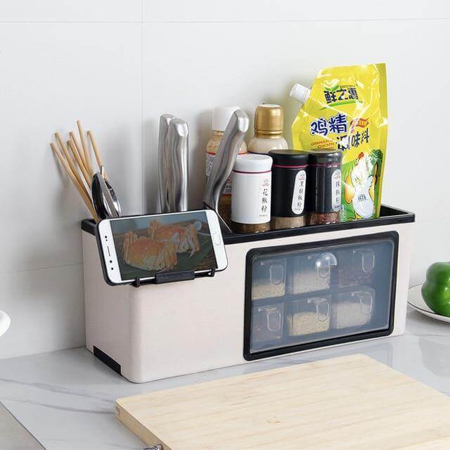 Multifunctional Matils Seasoning Storage Box - MaviGadget