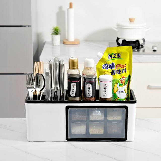 Multifunctional Matils Seasoning Storage Box - MaviGadget