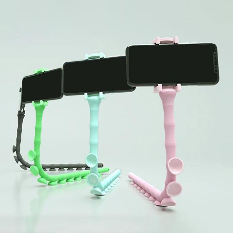Flexible Suction Cup Lazy Phone Holder - MaviGadget