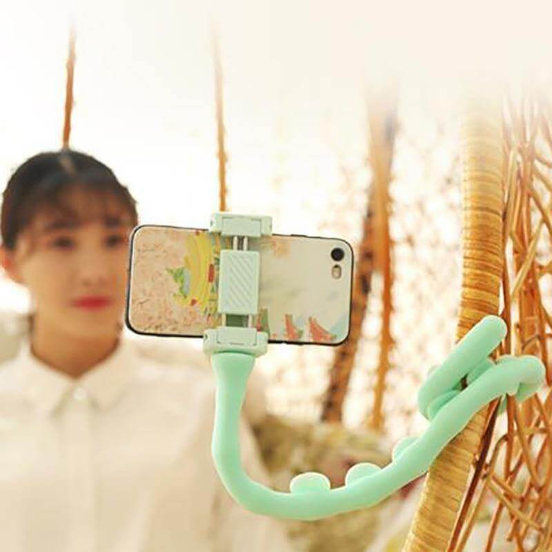 Flexible Suction Cup Lazy Phone Holder - MaviGadget