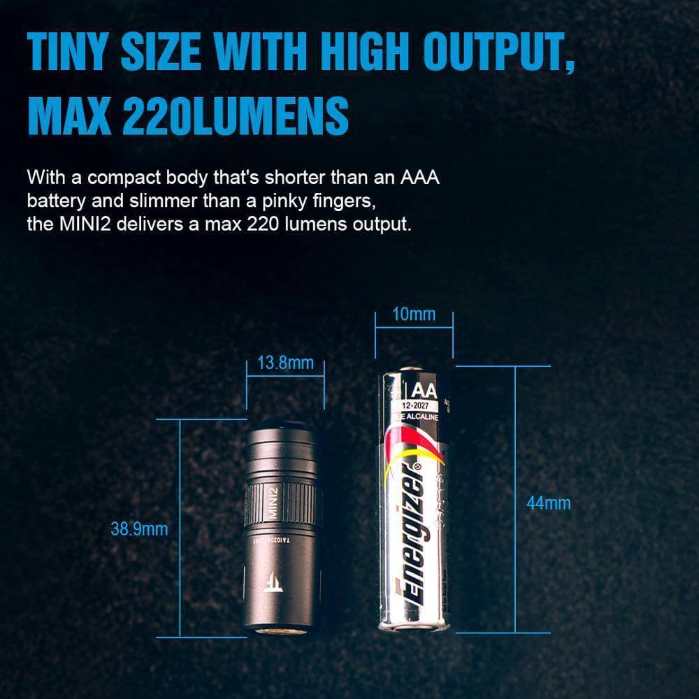 Tiny Super Bright Rechargeable Flashlight - MaviGadget