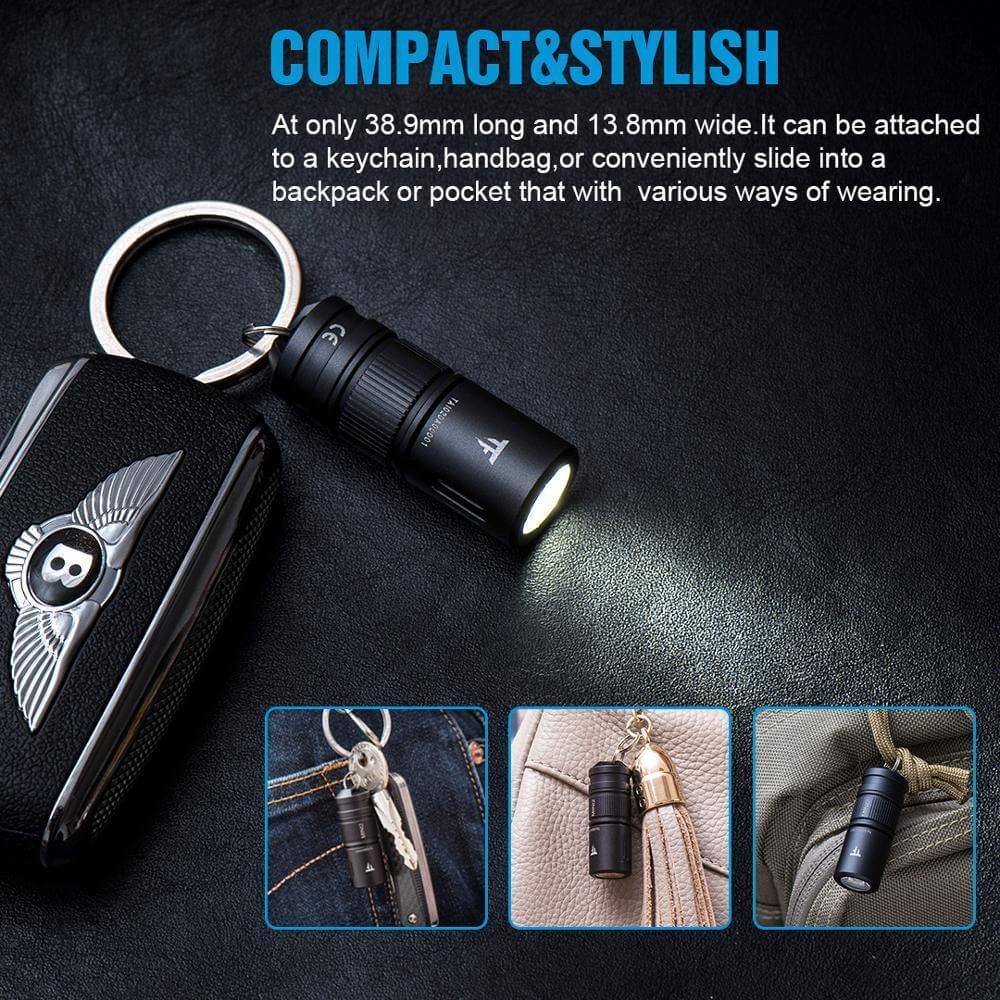 Tiny Super Bright Rechargeable Flashlight - MaviGadget