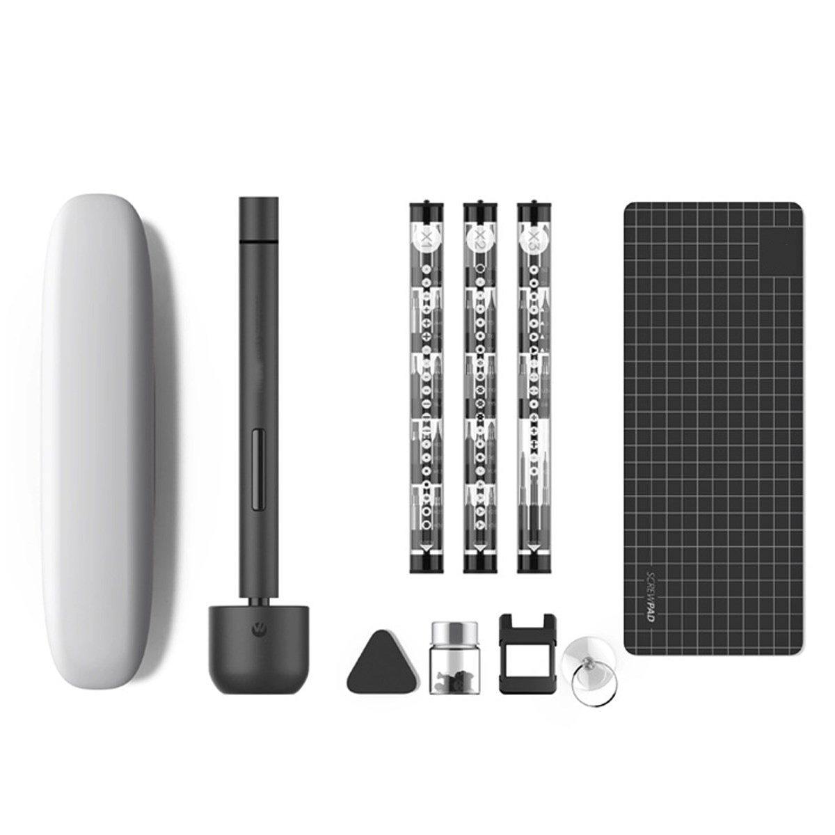 Rechargeable Led Light Electric Screwdriver Kit - MaviGadget