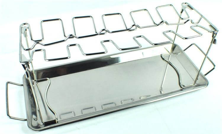 Stainless Steel Chicken Wing Rack - MaviGadget