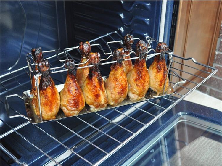 Stainless Steel Chicken Wing Rack - MaviGadget