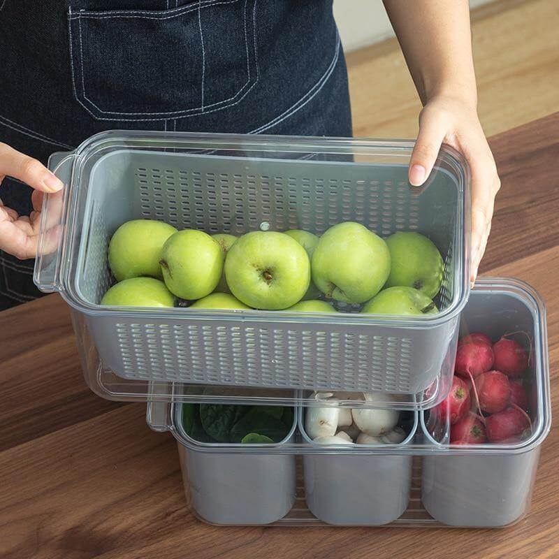 Space Saver Fridge Storage Container Organizers - MaviGadget