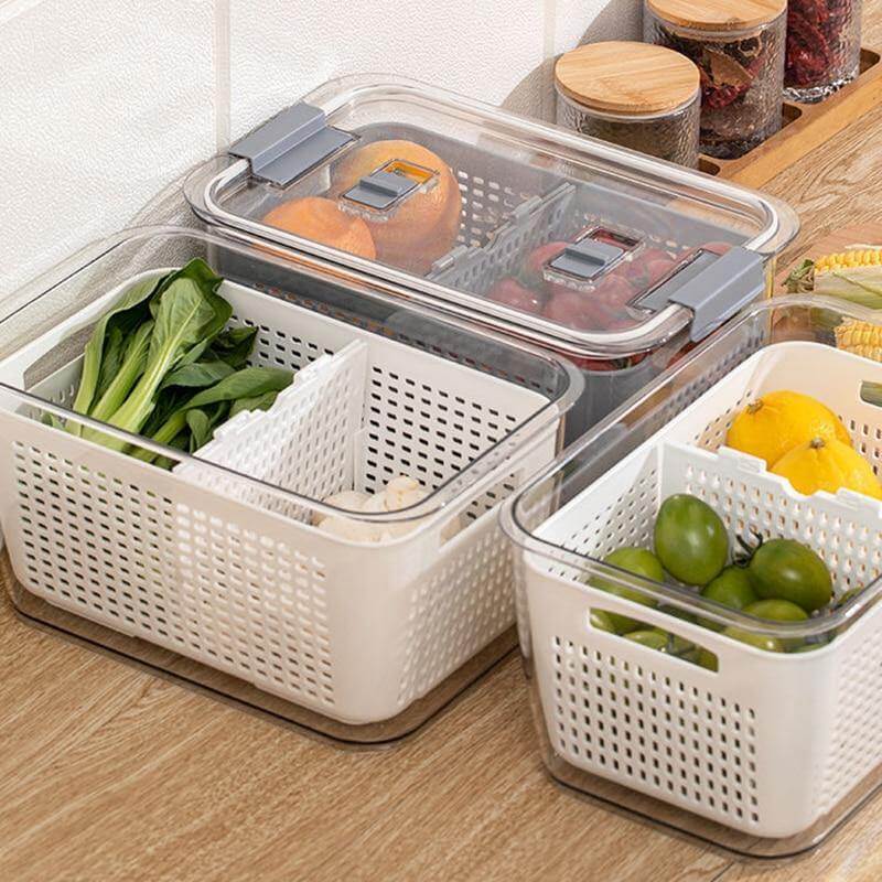 Space Saver Fridge Storage Container Organizers - MaviGadget