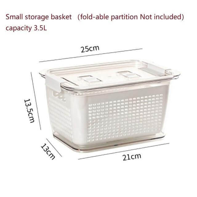 Space Saver Fridge Storage Container Organizers - MaviGadget