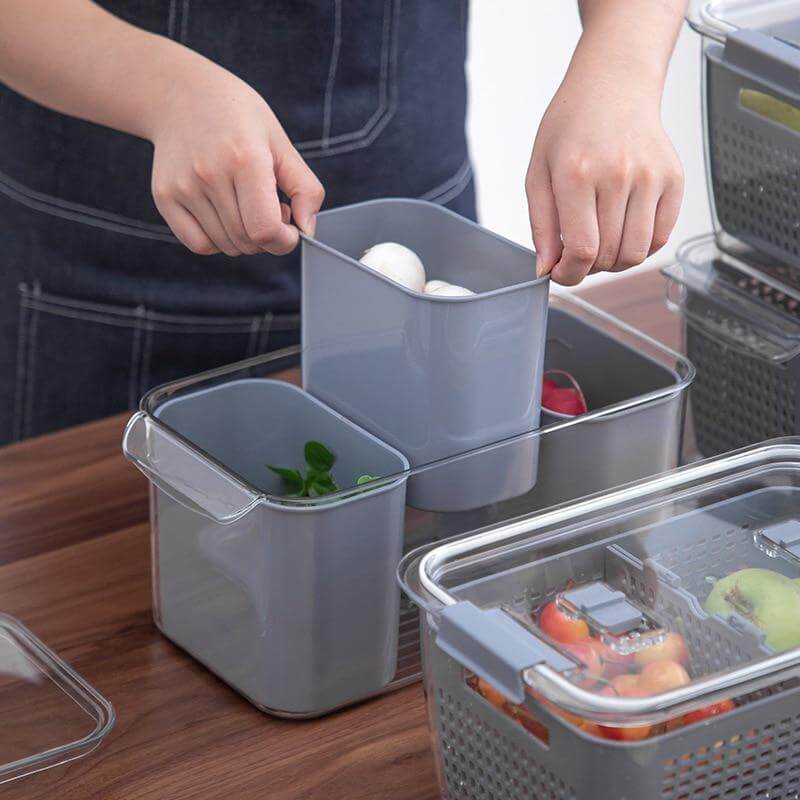 Space Saver Fridge Storage Container Organizers - MaviGadget