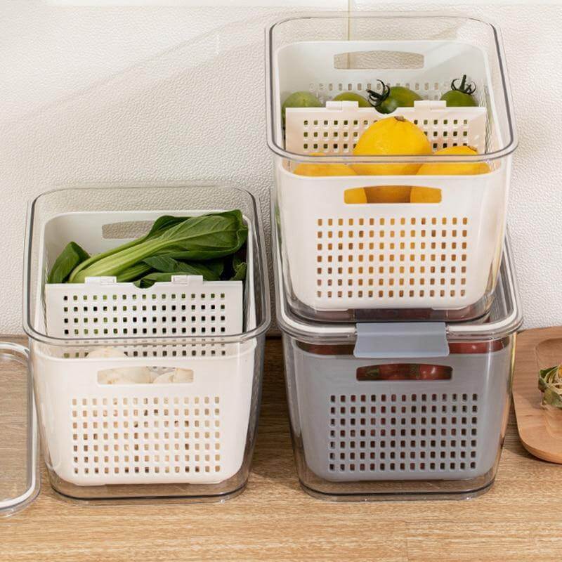 Space Saver Fridge Storage Container Organizers - MaviGadget