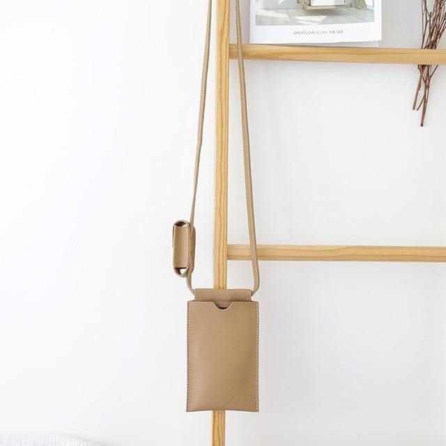 Korean Style Sling Shoulder Phone Case Bag - MaviGadget