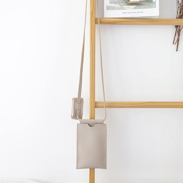 Korean Style Sling Shoulder Phone Case Bag - MaviGadget