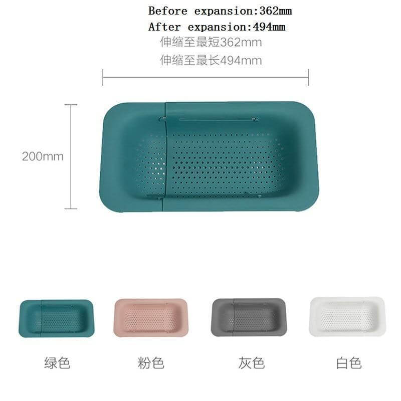 Stylish Extendable Kitchen Drain Basket - MaviGadget