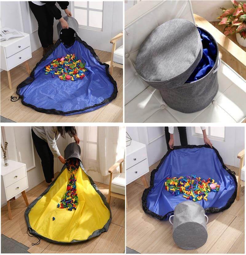 Portable Toy Easy Clean-up Storage Organizer Bag - MaviGadget