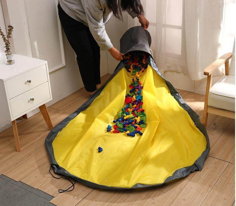 Portable Toy Easy Clean-up Storage Organizer Bag - MaviGadget