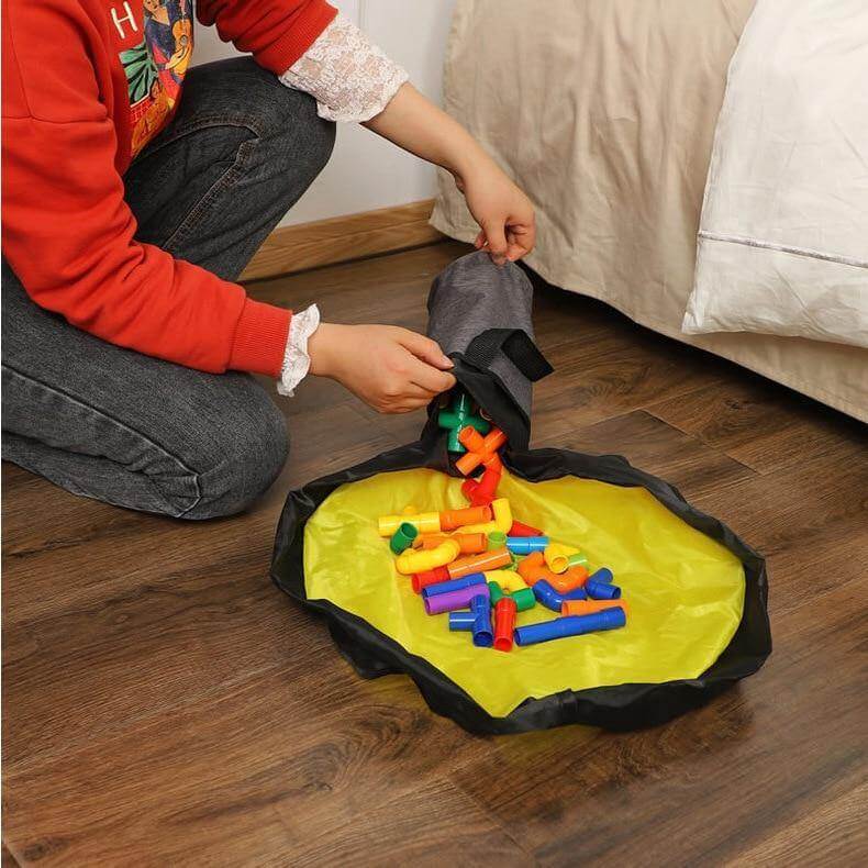 Portable Toy Easy Clean-up Storage Organizer Bag - MaviGadget