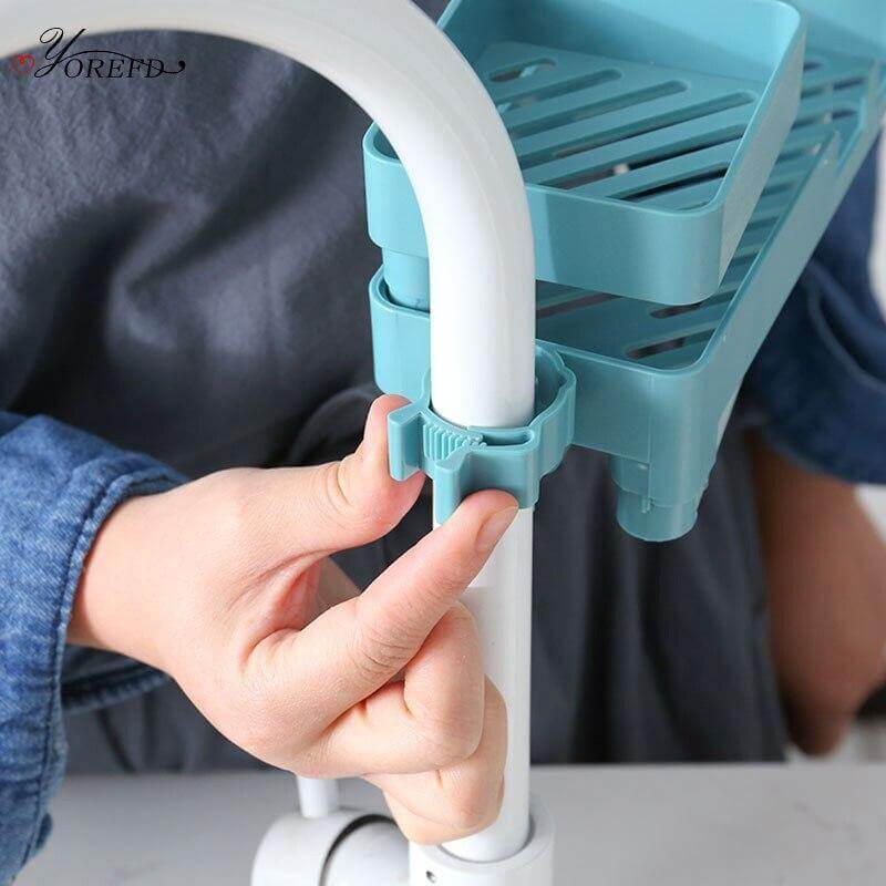 Multilayer Rotatable Kitchen Sink Drain Organizer - MaviGadget