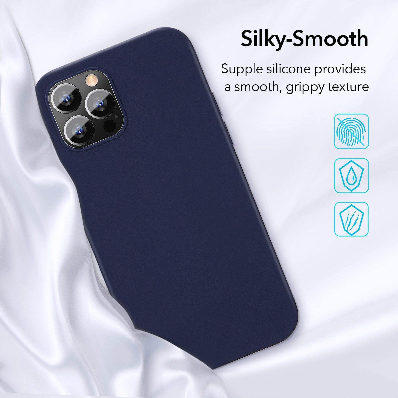 Silicone Slim Rubber Business iPhone 12 Case - MaviGadget