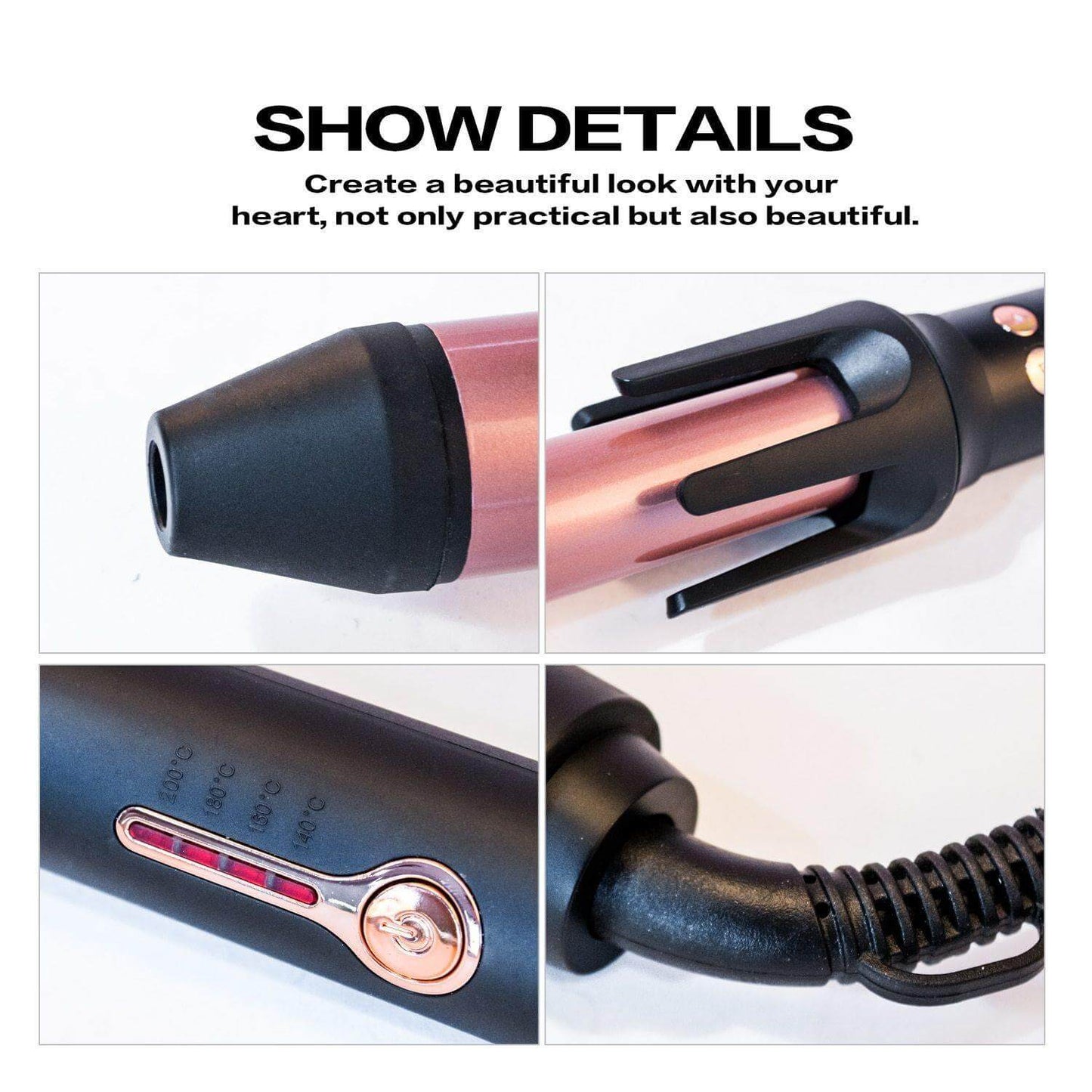 Automatic Rotating Hair Curler Rollers - MaviGadget