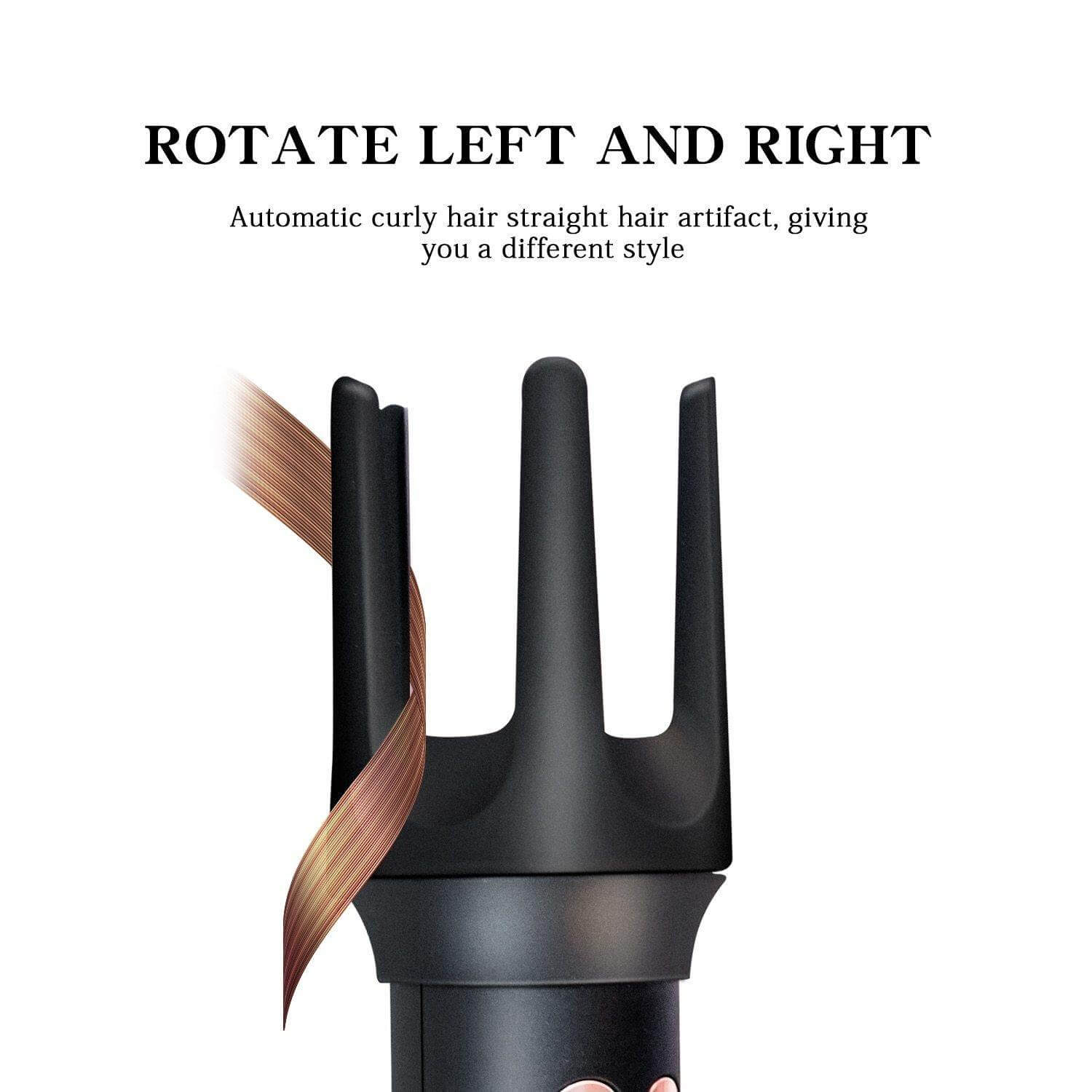 Automatic Rotating Hair Curler Rollers - MaviGadget