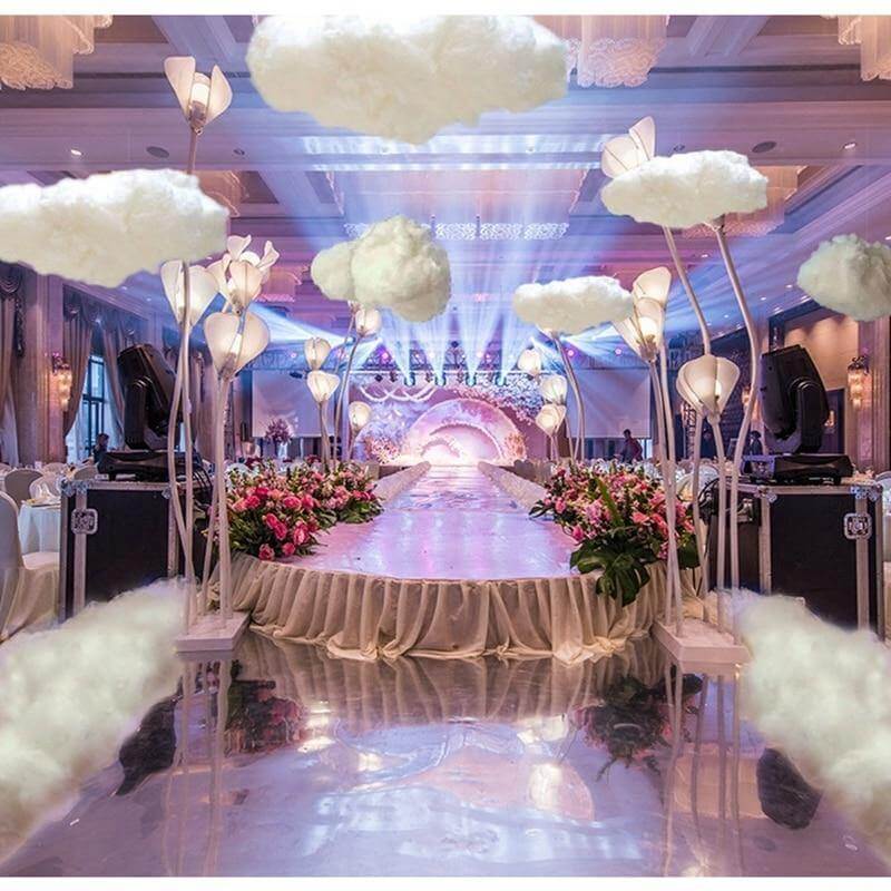 Hanging White Cotton Cloud - MaviGadget