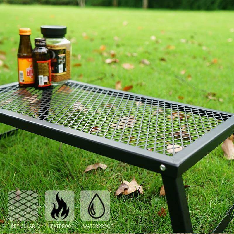 Ultra-light Outdoor Portable Folding Grill Net Table - MaviGadget