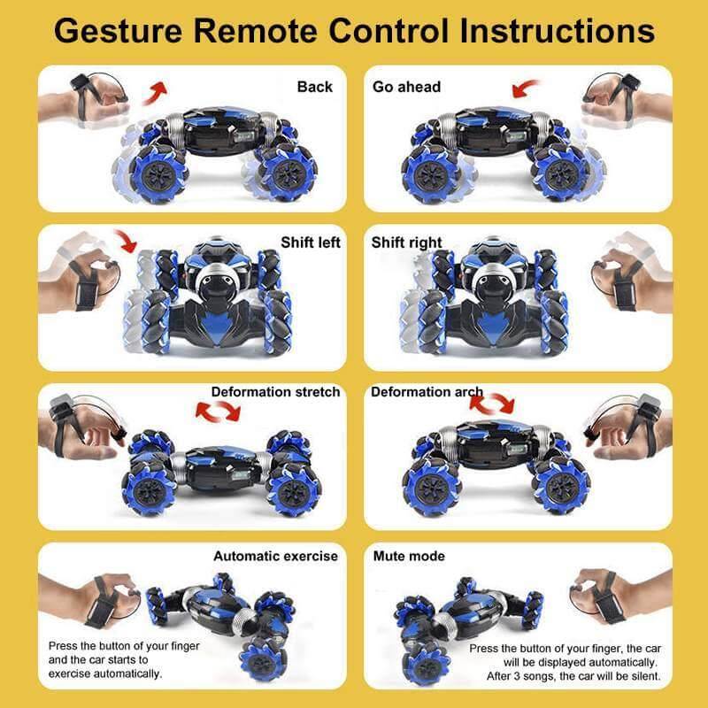 Super-Speed Radio Control Off-Road Gesture Controlled Car - MaviGadget