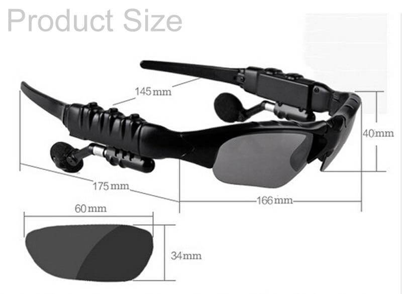 Smart Bluetooth Headset Driving Sunglasses - MaviGadget