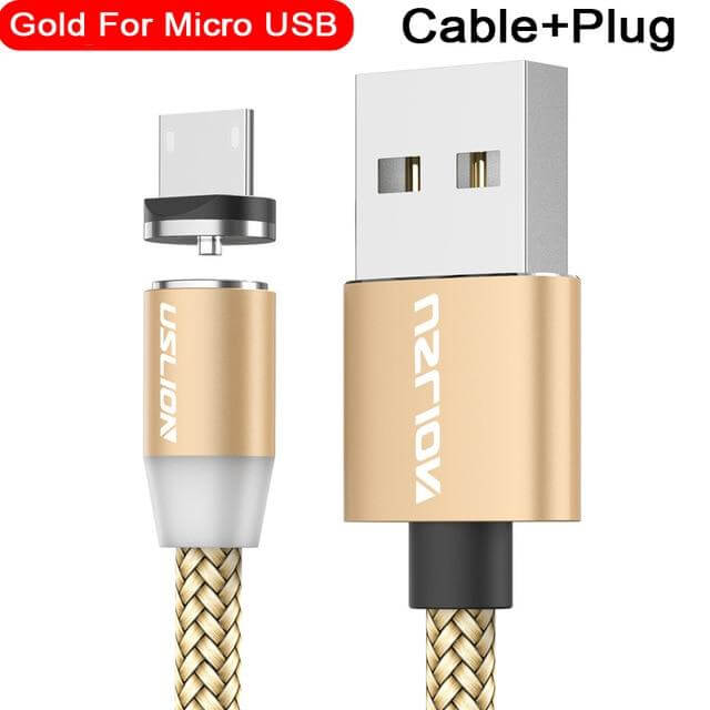 LED Fast Charging Magnetic USB Cable - MaviGadget