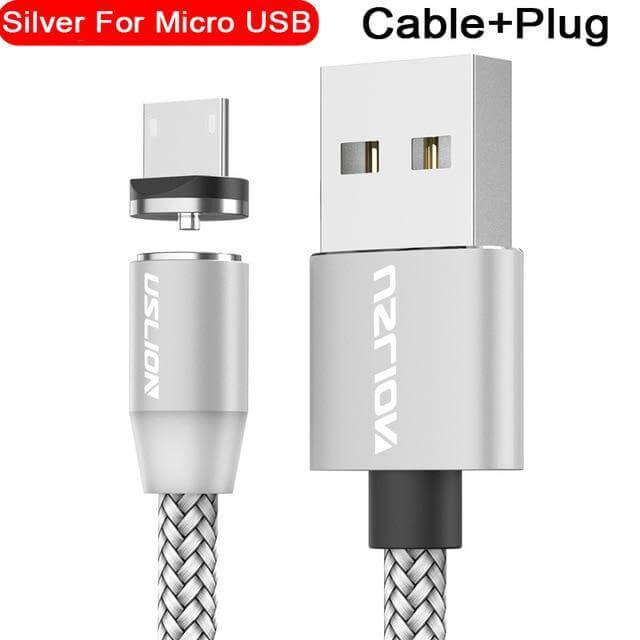LED Fast Charging Magnetic USB Cable - MaviGadget