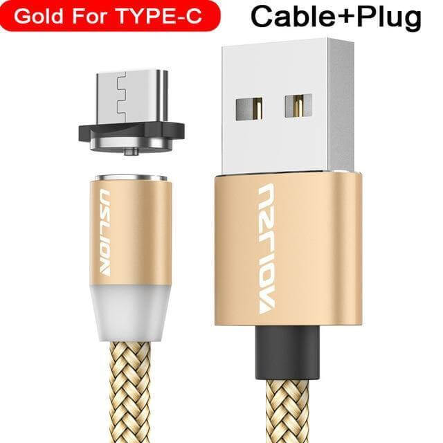 LED Fast Charging Magnetic USB Cable - MaviGadget