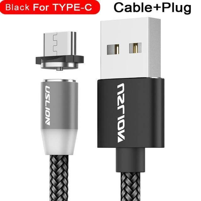 LED Fast Charging Magnetic USB Cable - MaviGadget