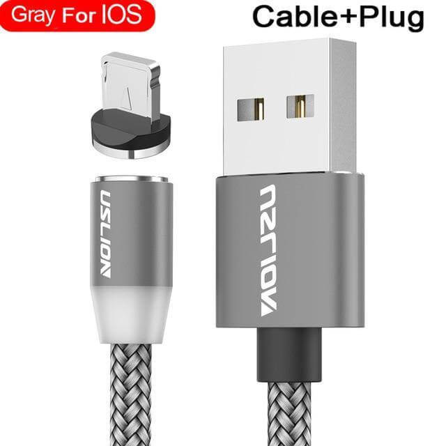 LED Fast Charging Magnetic USB Cable - MaviGadget