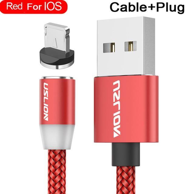LED Fast Charging Magnetic USB Cable - MaviGadget
