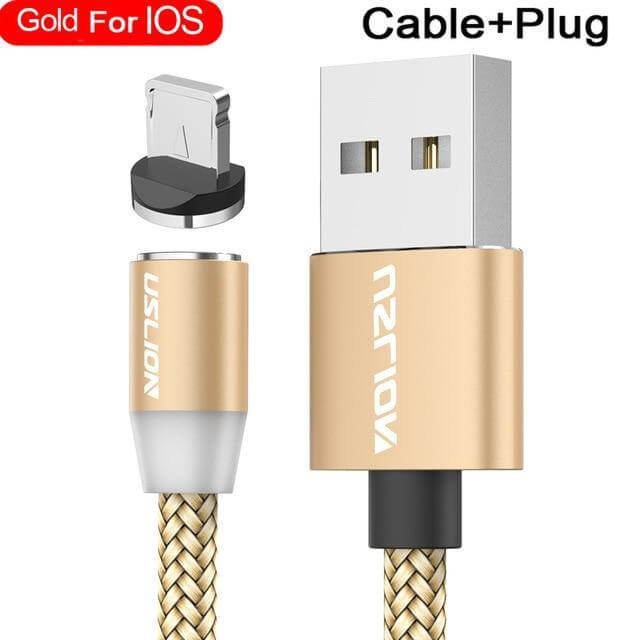 LED Fast Charging Magnetic USB Cable - MaviGadget