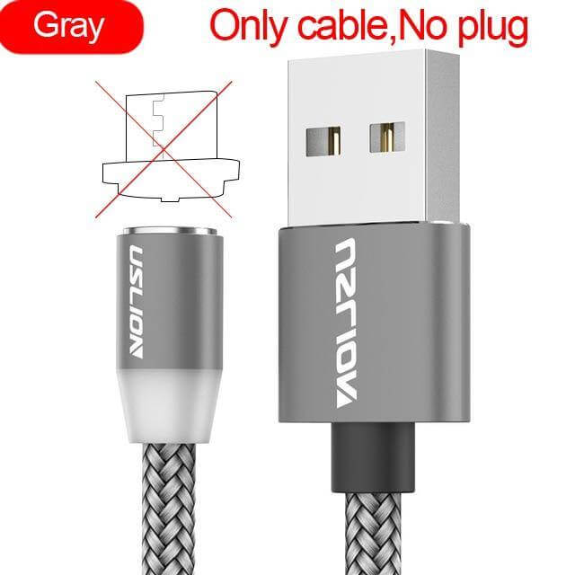 LED Fast Charging Magnetic USB Cable - MaviGadget
