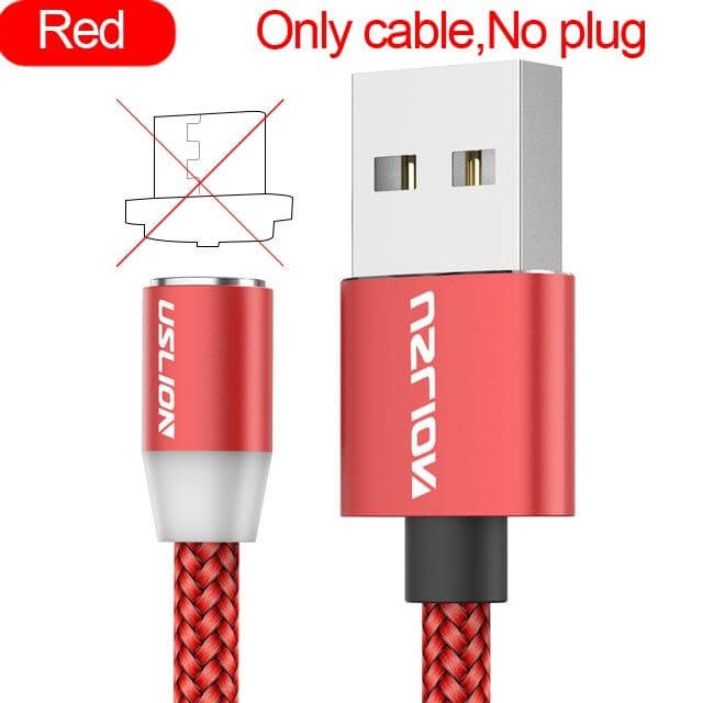 LED Fast Charging Magnetic USB Cable - MaviGadget