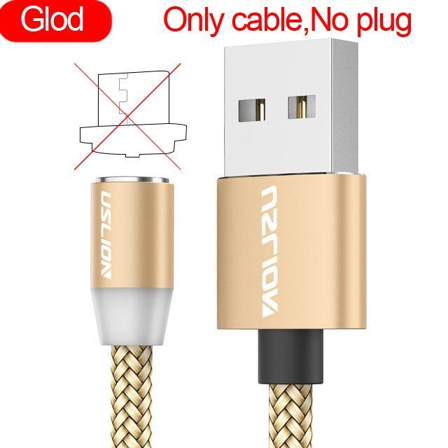 LED Fast Charging Magnetic USB Cable - MaviGadget