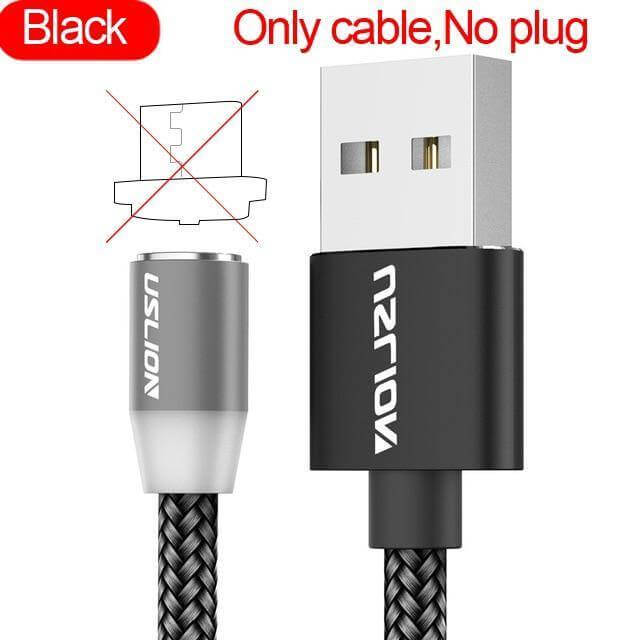 LED Fast Charging Magnetic USB Cable - MaviGadget