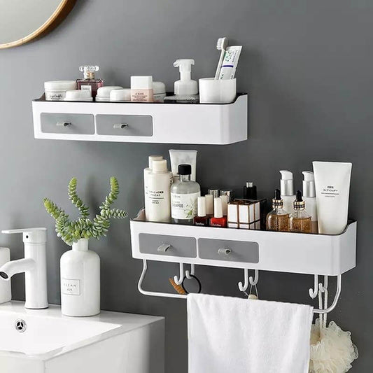 Wall Mount Bathroom Cosmetic Organizer - MaviGadget