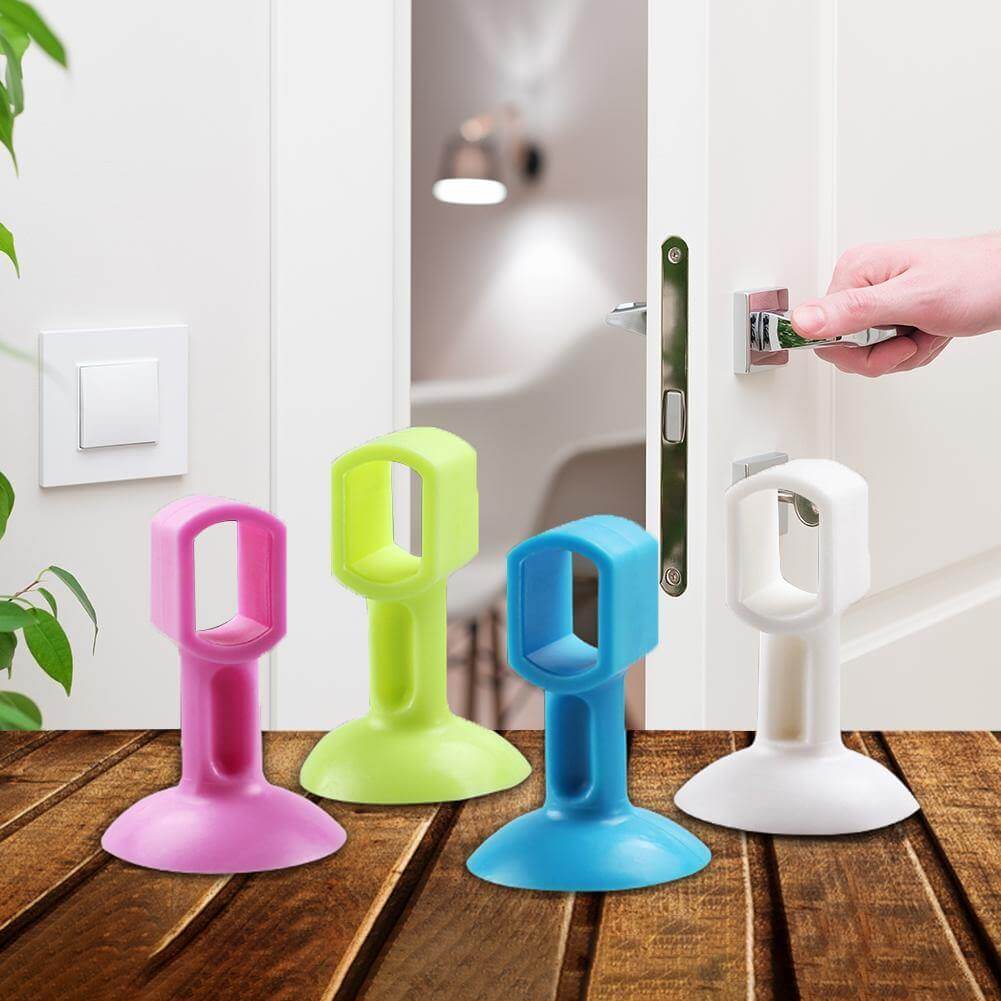 10PCS Silicone Door Stopper - MaviGadget