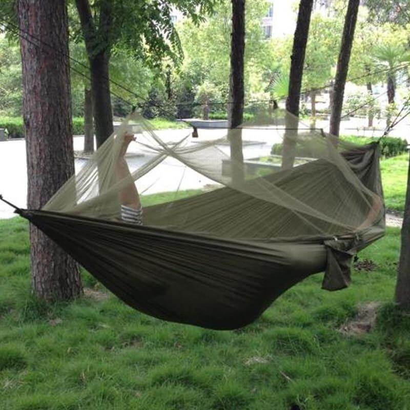 Portable Adventure Camping Outdoor Mosquito Net Hammock - MaviGadget