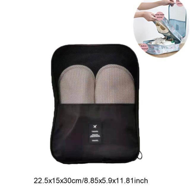 Portable Travel Shoe Clothes Storage Organizer Bag - MaviGadget